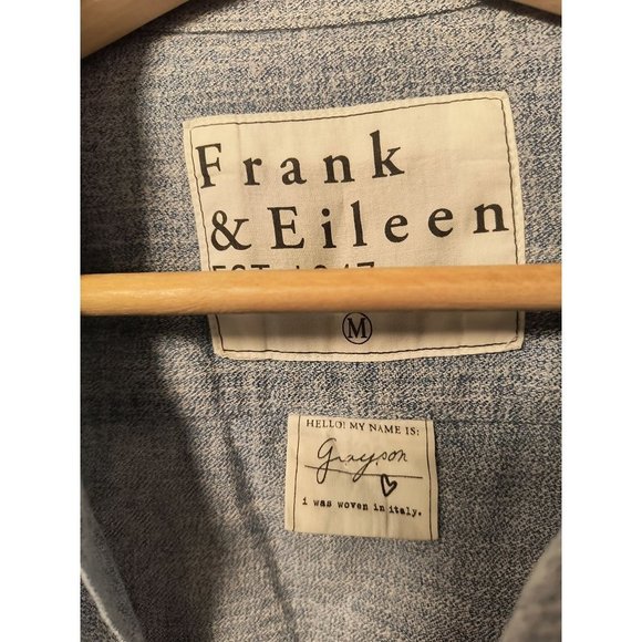 Frank‎ & Eileen 1947 Grayson Made in USA fabric made in Italy Women's Medium - Picture 3 of 11